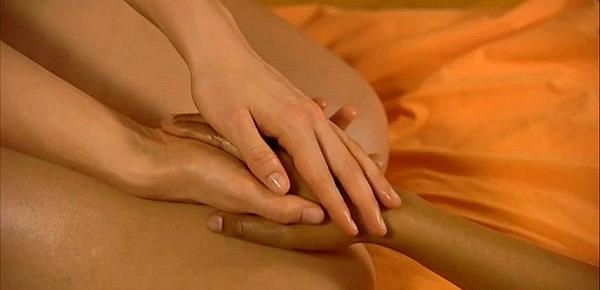  Brunette Babes Explore Erotic Massage